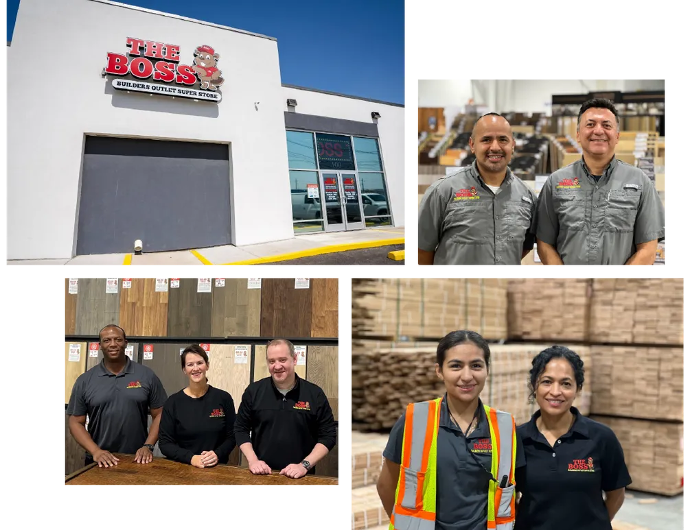 The boss outlet builders outlet